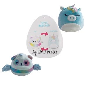 ☆ NWT 5” Pei | Hudson Squishmallow Flipamallow ☆